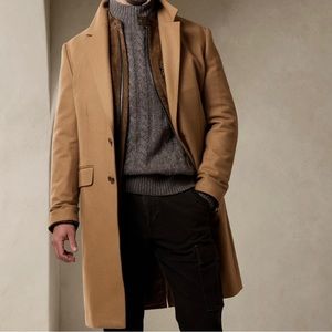 Mens BRAND NEW BANANA REPUBLIC Coat Sz LARGE